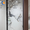 YZD2609S17 Heavy Duty Sintered Stone Countertop Slabs, Mohs 7 Hardness Heatproof Non-Stain Large Format Panels For Contractor Bulk Engineering Orders